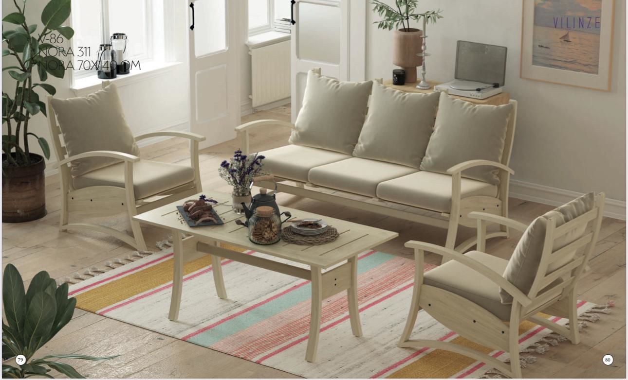 Nora 311 ve Nora 70140 Orta Masalı Bahçe Takımı