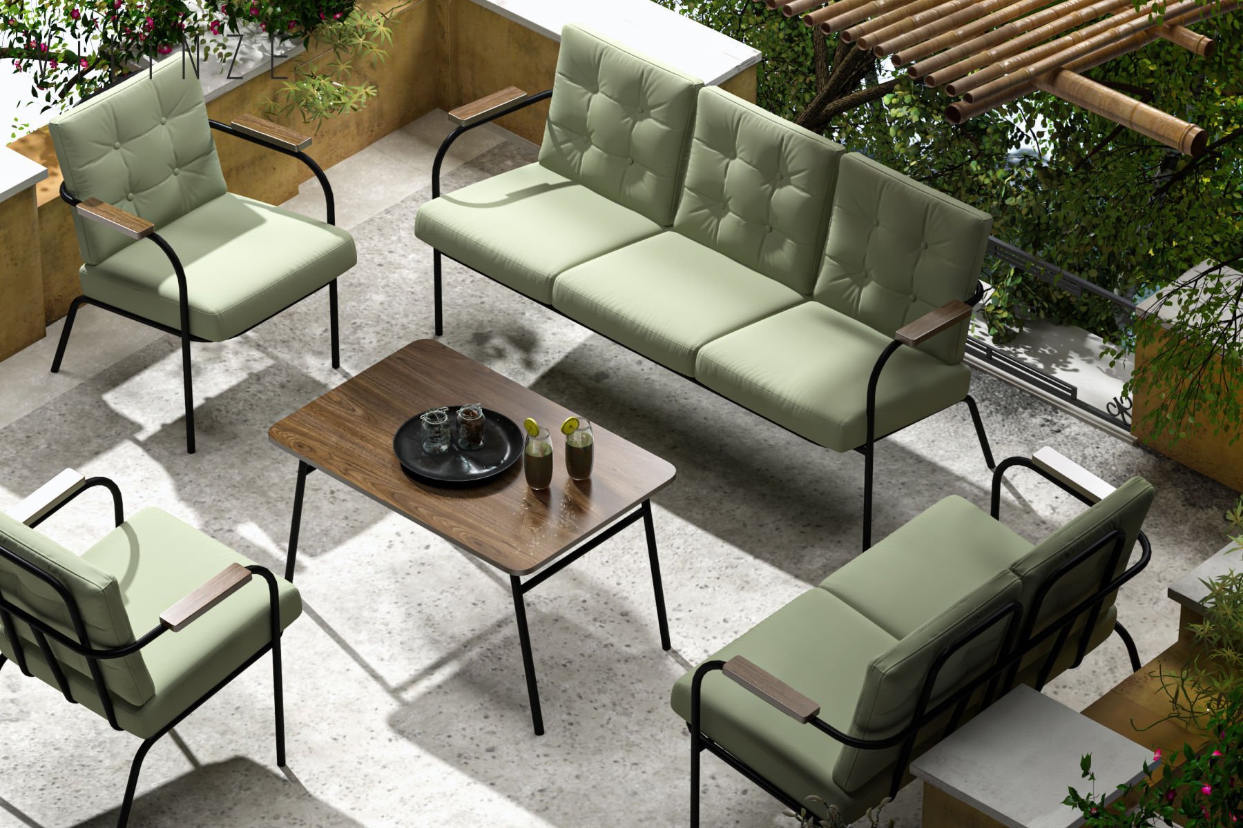 Bey 311 Bahçe Balkon Takımı