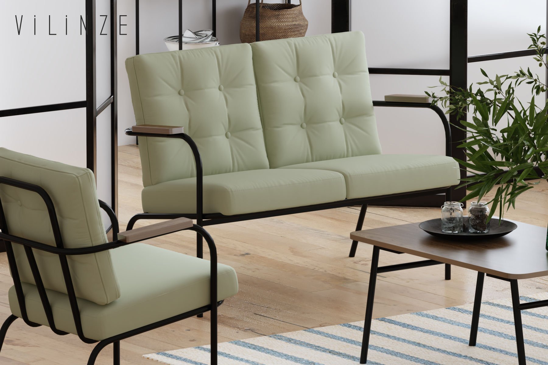 Bey 211 Bahçe Balkon Takımı