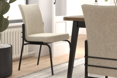 Sahra Metal Siyah Ayak Sigma Sandalye