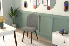 Mara Ahşap Ayak Sigma Sandalye