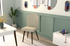 Mara Ahşap Ayak Sigma Sandalye