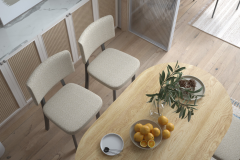 Miray Metal Siyah Ayak Sandalye