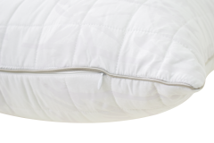 Pofido Bambu Dolgulu Yastık Fermuarlı Yıkanabilir Yoğun Dolgulu 1000 Gr - 50x70 cm (2 Adet)