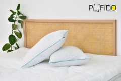 Pofido Ice Sleep Yastık Fermuarlı Yıkanabilir Yoğun Dolgulu 1000 Gr - 50x70 cm (2 Adet)