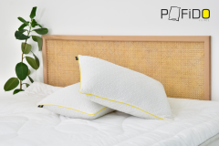 Pofido Klasik Yastık Fermuarlı Yıkanabilir Yoğun Dolgulu 1000 Gr - 50x70 cm (2 Adet)