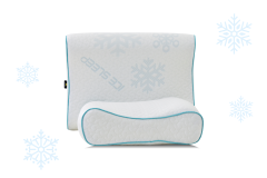 Pofido Ice Sleep Yastık Fermuarlı Yıkanabilir Visco Dolgulu 900 Gr - 40x50 cm (2 Adet)