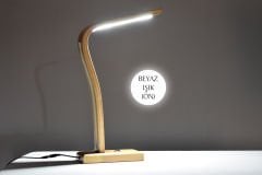 Jedi Ahşap LED Dekoratif Masa-Çalışma-Gece Lambası