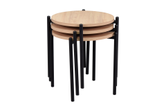 Ay Metal Çok Amaçlı Zigon Tabure