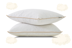 Pofido Yün Yastık Yoğun Dolgulu 1200 Gr - 50x70 cm (2 Adet)