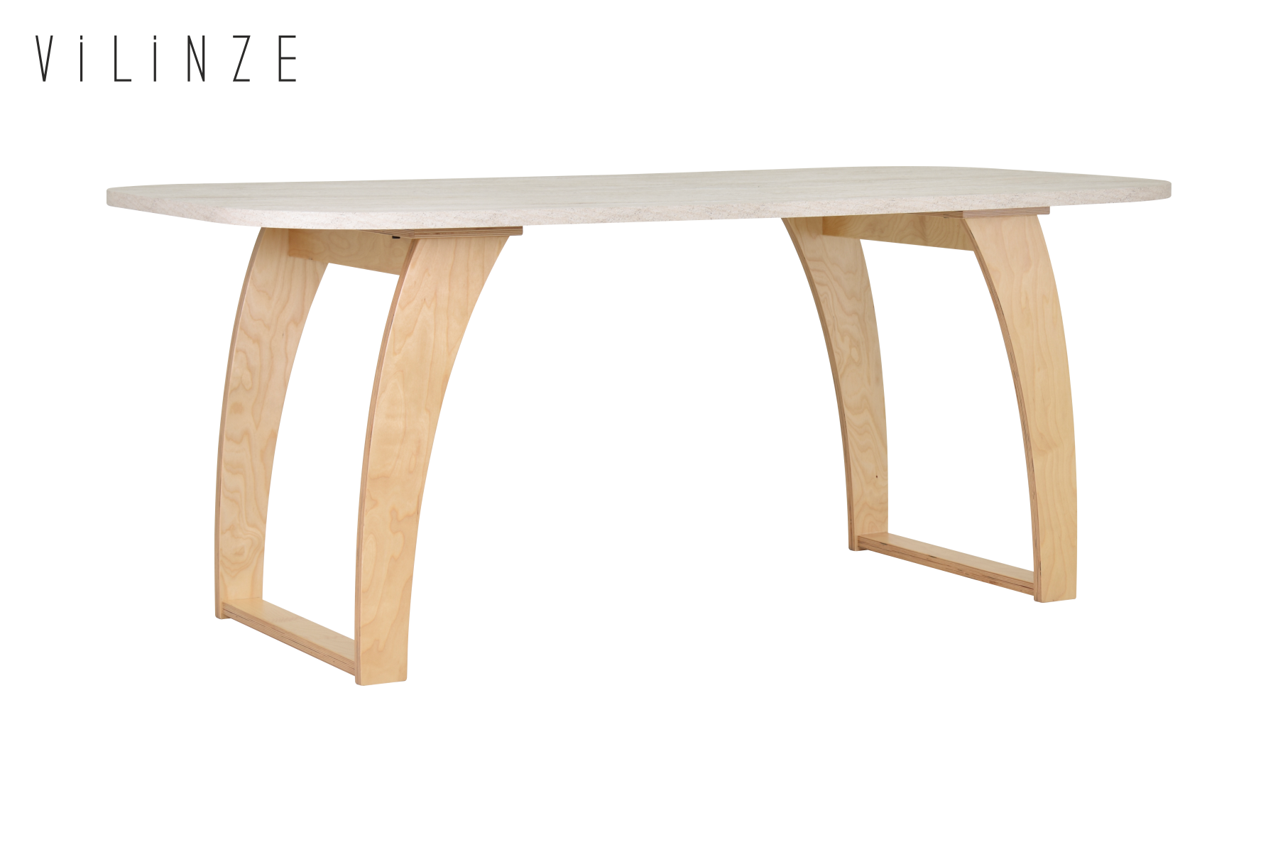 Tiran Ahşap Yemek Masası 90x180 cm