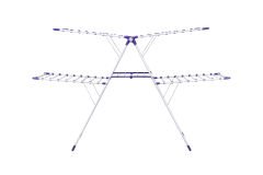 Guru XL Çift Katlı Çamaşır Kurutmalık Kalın Borulu Askılık