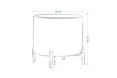 Pony Çok Amaçlı Dekoratif Puf