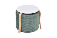 Eva-Pony Yeşil Puf Set