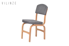 Vilinze Ege Naturel Ayak Ahşap Sigma Sandalye