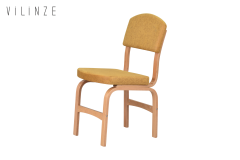 Vilinze Ege Naturel Ayak Ahşap Sigma Sandalye
