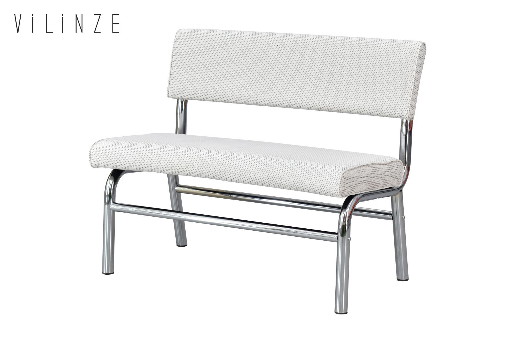 Peri Metal Nikel Ayak Sevilla Sırtlı Bank