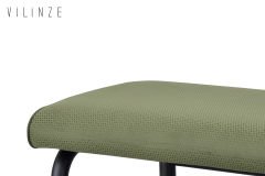 Peri Metal Siyah Ayak Sevilla Sırtsız Bank