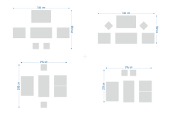 Vilinze Nora 211 ve Nora 70120 Orta Masalı Bahçe Takımı