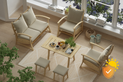 Vilinze Nora 211 ve Nora 70120 Orta Masalı Bahçe Takımı