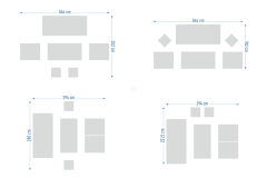 Vilinze Nora 311 ve Nora 70140 Orta Masalı Bahçe Takımı