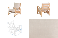 Vilinze Nora 311 ve Nora 70140 Orta Masalı Bahçe Takımı