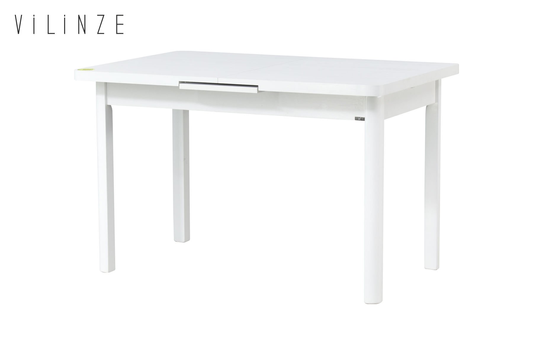 Fırat Ahşap Yemek Masası - 80x120cm (80x150cm) Beyaz