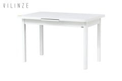 Fırat Ahşap Yemek Masası - 80x120cm (80x150cm) Beyaz