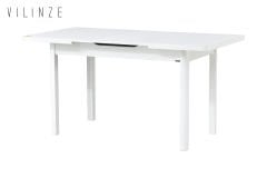 Fırat Ahşap Yemek Masası - 80x120cm (80x150cm) Beyaz