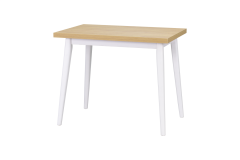 Vilinze Avanos Sabit Mdf Mutfak Masası - 60x90 Cm Naturel - Beyaz