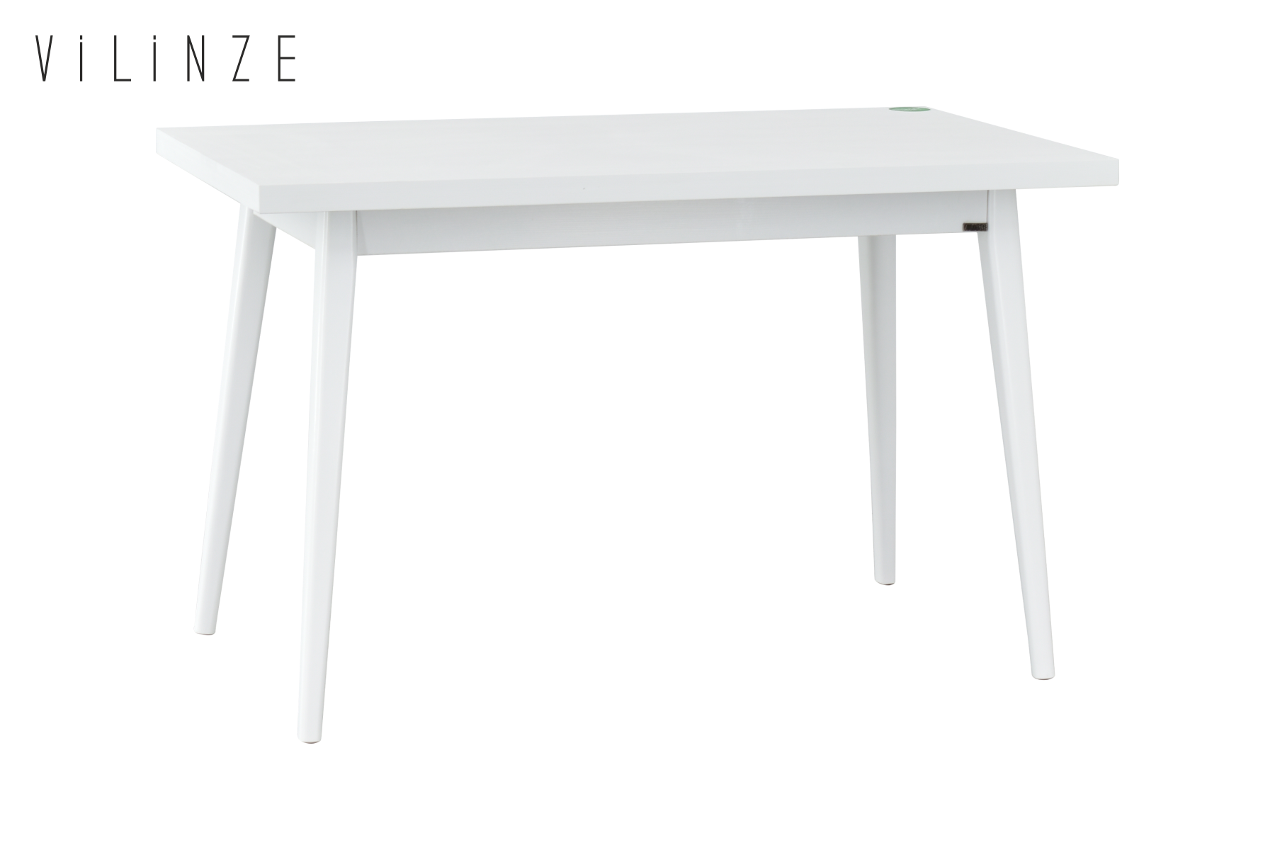 Vilinze Avanos Sabit Mdf Mutfak Masası - 70x120 Cm Beyaz - Beyaz