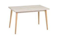 Vilinze Avanos Sabit Mdf Mutfak Masası - 70x120 Cm Traverten - Naturel