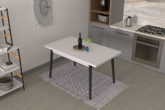 Vilinze Avanos Sabit Mdf Mutfak Masası - 80x140 Cm