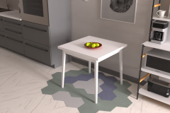 Avanos Sabit Mdf Mutfak Masası - 80x80 Cm