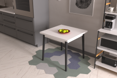 Avanos Sabit Mdf Mutfak Masası - 80x80 Cm