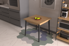 Avanos Sabit Mdf Mutfak Masası - 80x80 Cm