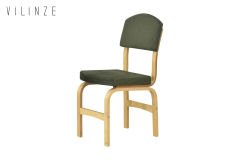 Vilinze Ege 19 Sevilla Ahşap Sandalye Naturel - Haki