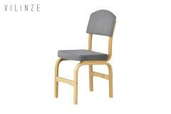 Vilinze Ege 19 Sevilla Ahşap Sandalye Naturel - Gri