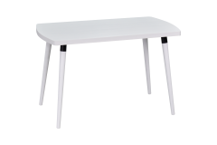 Argos Sabit Mdf Mutfak Masası - 70x120 cm Beyaz