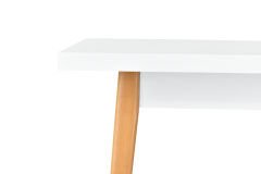 Argos Sabit Mdf Mutfak Masası - 70x120 cm Beyaz/Naturel