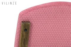 Vilinze Ege 19 Sevilla Ahşap Sandalye Kestane - Pembe