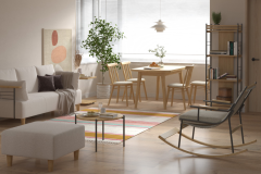 Vilinze Soma Sandalye Aras Mutfak Masası Takımı - 80x140 cm