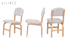 Vilinze Ege Sandalye Demre Mutfak Masası Takımı - 70x120 cm