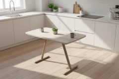 Vilinze Tatvan Sabit Mutfak Masası - 70x120 cm