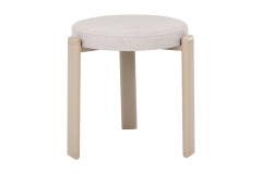 Vilinze Teras Vizon Metal Ayak İstiflenebilir Mutfak-Balkon Taburesi