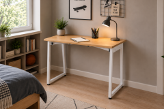 Vilinze Biga Sabit Mdf Metal Ayak Çalışma Ofis Masası - 60x90 cm