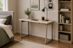 Vilinze Biga Sabit Mdf Metal Ayak Çalışma Ofis Masası - 60x120 cm
