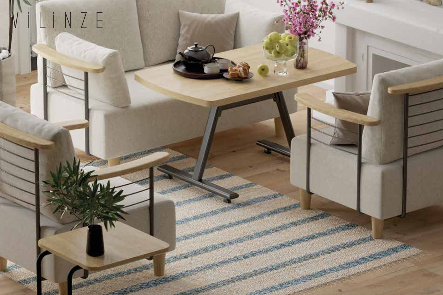 Vilinze Serdivan 211 Kayra Masa Koltuk Takımı