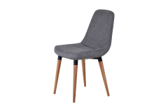 Vilinze Tosya Naturel Ahşap Ayak Sandalye