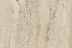 Vilinze Lodos Sandalye Demre Yuvarlak Mutfak Masası Takımı - 90x90 cm Traverten/Naturel